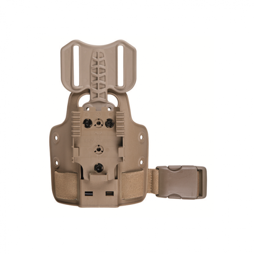 6004-27 LEG SHROUD W/ (DFA) DROP FLEX ADAPTER & QLS 22 FEMALE MOUNT.